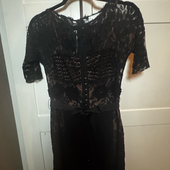 Beguile by Byron Lars Black Lace Midi Dress from Anthropology - Picture 2 of 4